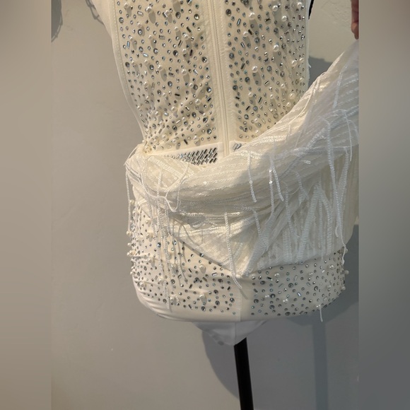 NWOT! STUNNING Beaded and Fringe Dress! - Picture 13 of 16